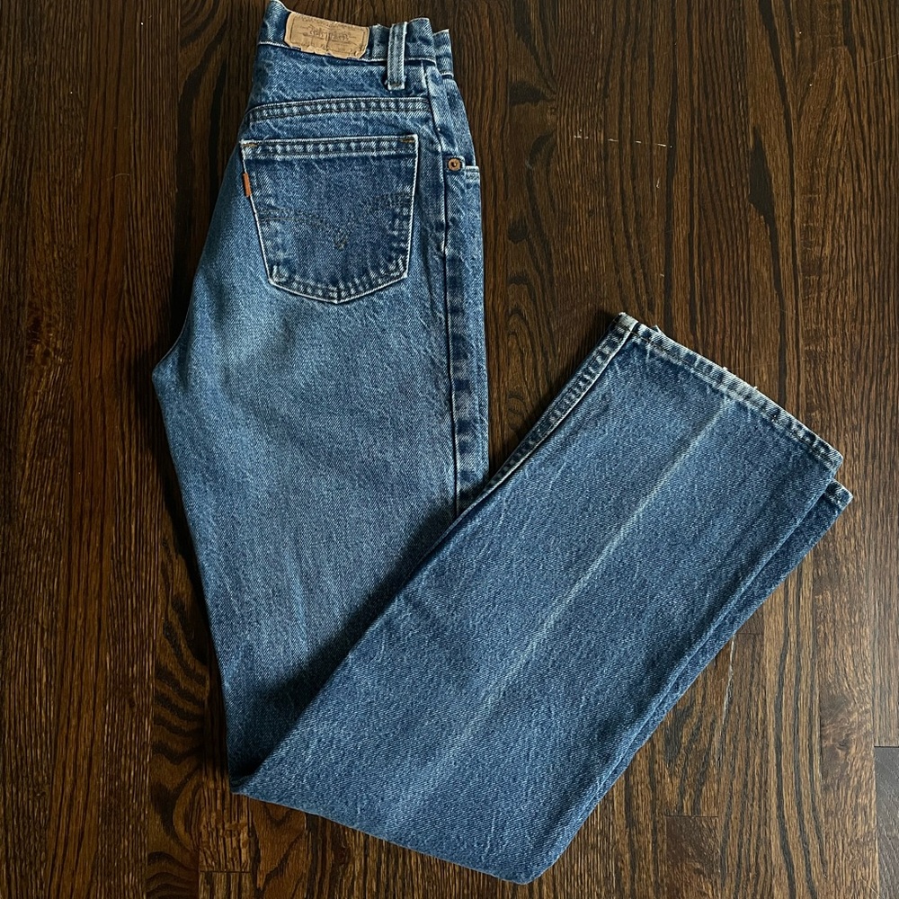 orange tab youth levi’s